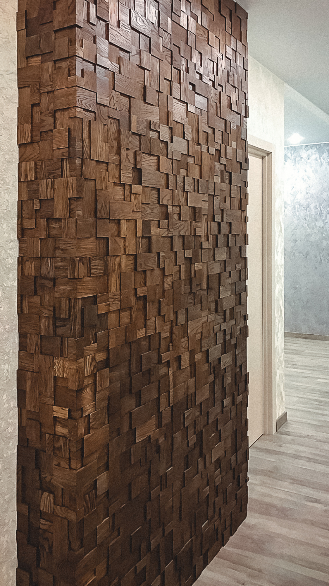 Стеновая панель Tarsi Хауз 300х300 мм Дуб/шлифованный